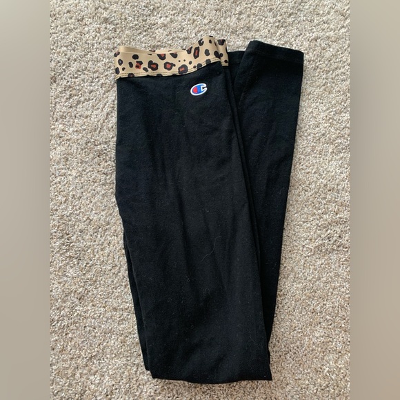 Champion leggings, cheetah theme - Picture 2 of 3